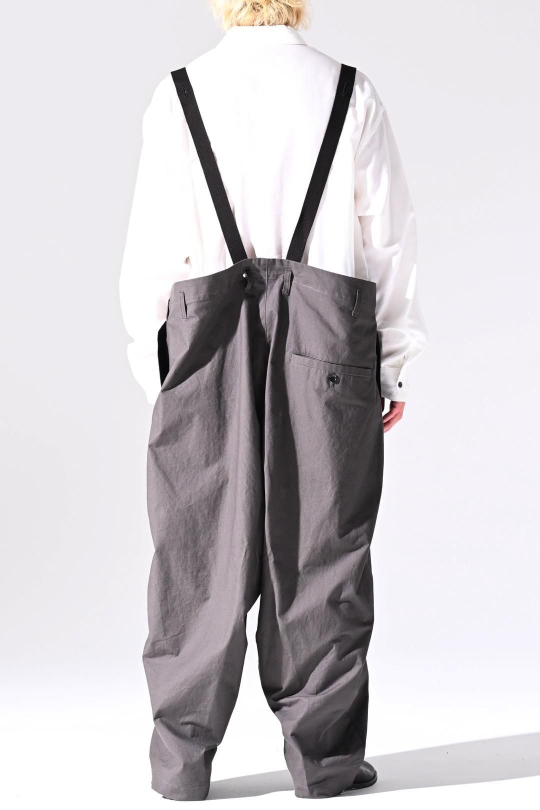 【16SS my beautiful landletサスペンダービッグパンツ】 my beautiful landlet（マイビューティフルランドレット）の「My