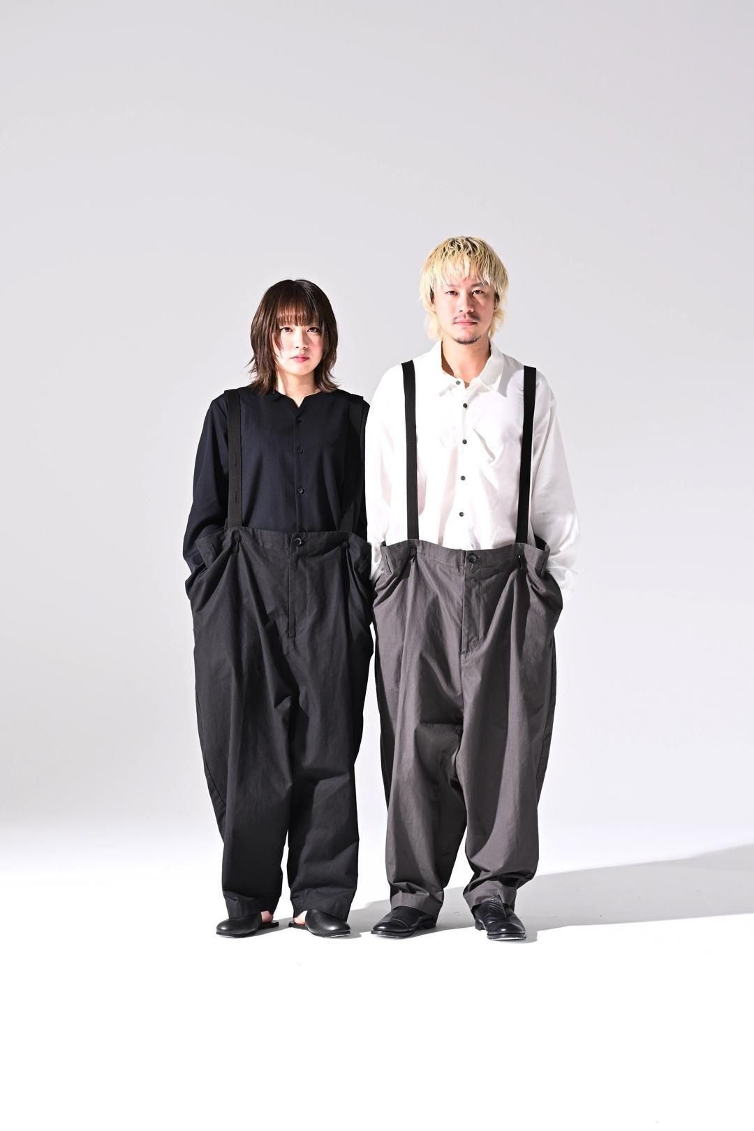 My Beautiful Landlet Bafu Cotton サスペンダービッグパンツ