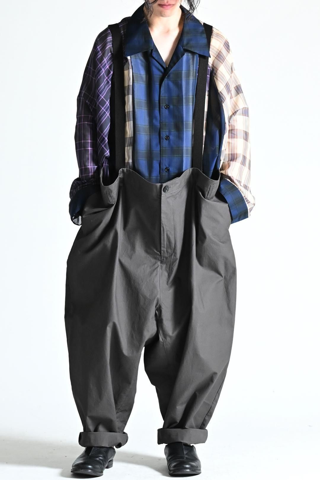 【16SS my beautiful landletサスペンダービッグパンツ】 my beautiful landlet（マイビューティフルランドレット）の「My