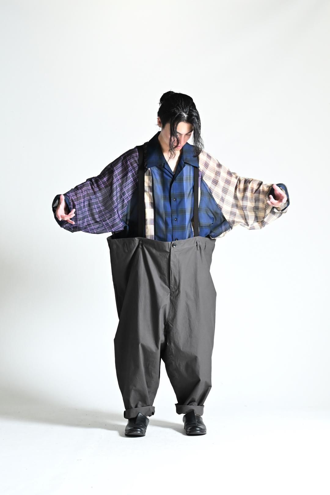 My Beautiful Landlet Bafu Cotton サスペンダービッグパンツ
