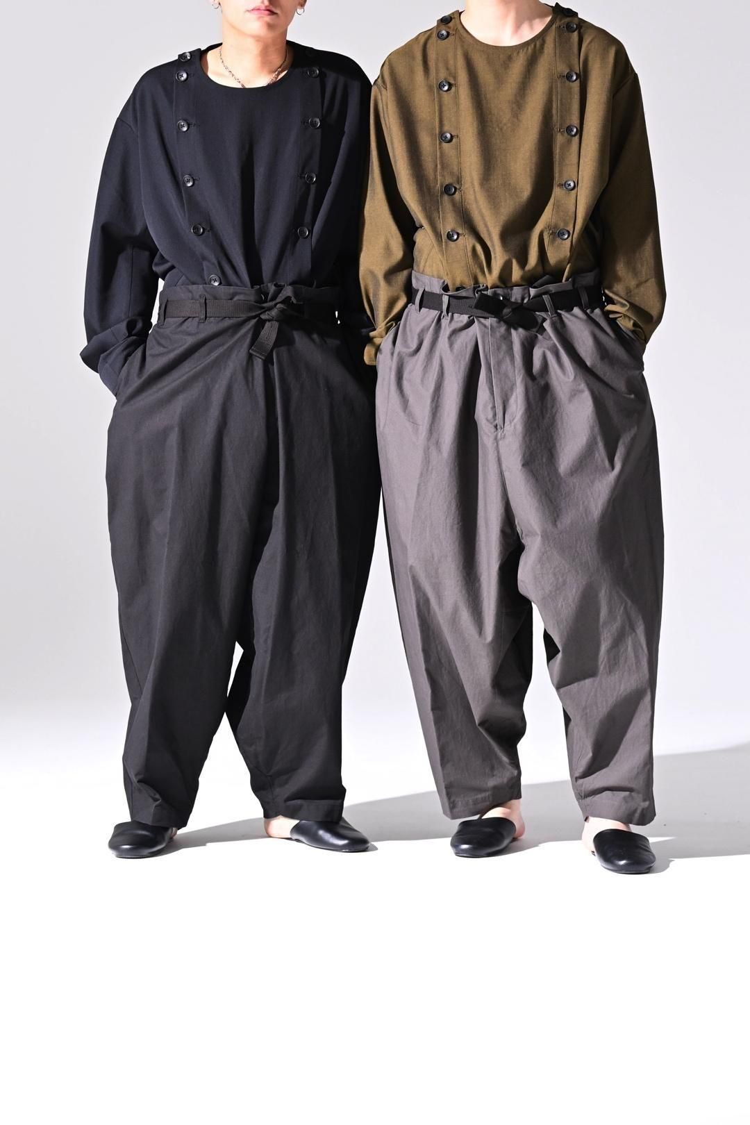 My Beautiful Landlet Bafu Cotton サスペンダービッグパンツ