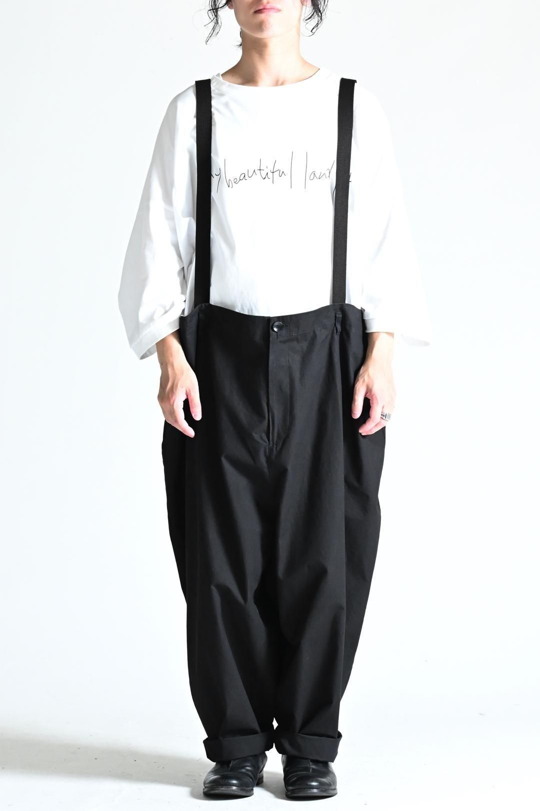 My Beautiful Landlet Bafu Cotton サスペンダービッグパンツ