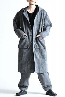 [kujaku 2026SS] C-155 Hooded Long Coat