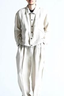 [kujaku 2026SS] J-806 Relaxed Fit Work Jacket Natural