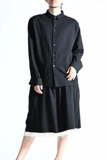 [kujaku 2026SS] S-868 KJK Shirt Black