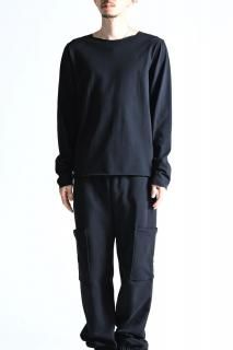 [kujaku 2026SS] K-261
Boat Neck Long Sleeve Tee black