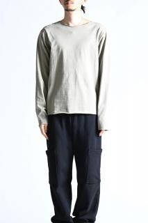 [kujaku 2026SS] K-261
Boat Neck Long Sleeve Tee khaki