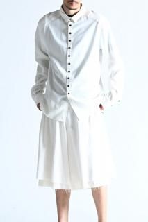 [kujaku 2026SS] S-868 KJK Shirt White