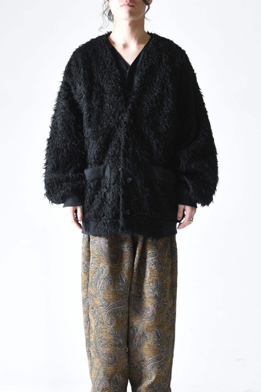 【24SS my beautiful landlet ビッグカーディガン】 my beautiful landlet カーディガン 「my landlet」 SLIVER WOOL