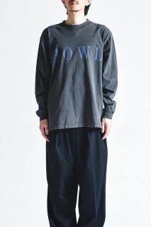 ESSAY PIGMENT DROP SHOULDER LONG T-SHIRT HOWL