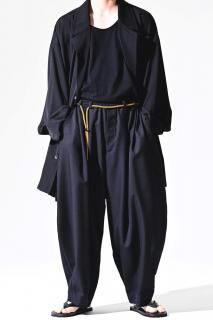 BISHOOL  Volume Pants wool black