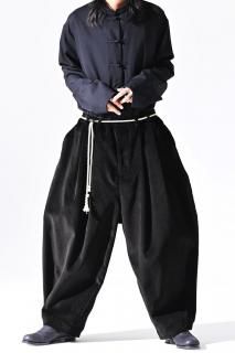 BISHOOL  Volume Pants corduroy black
