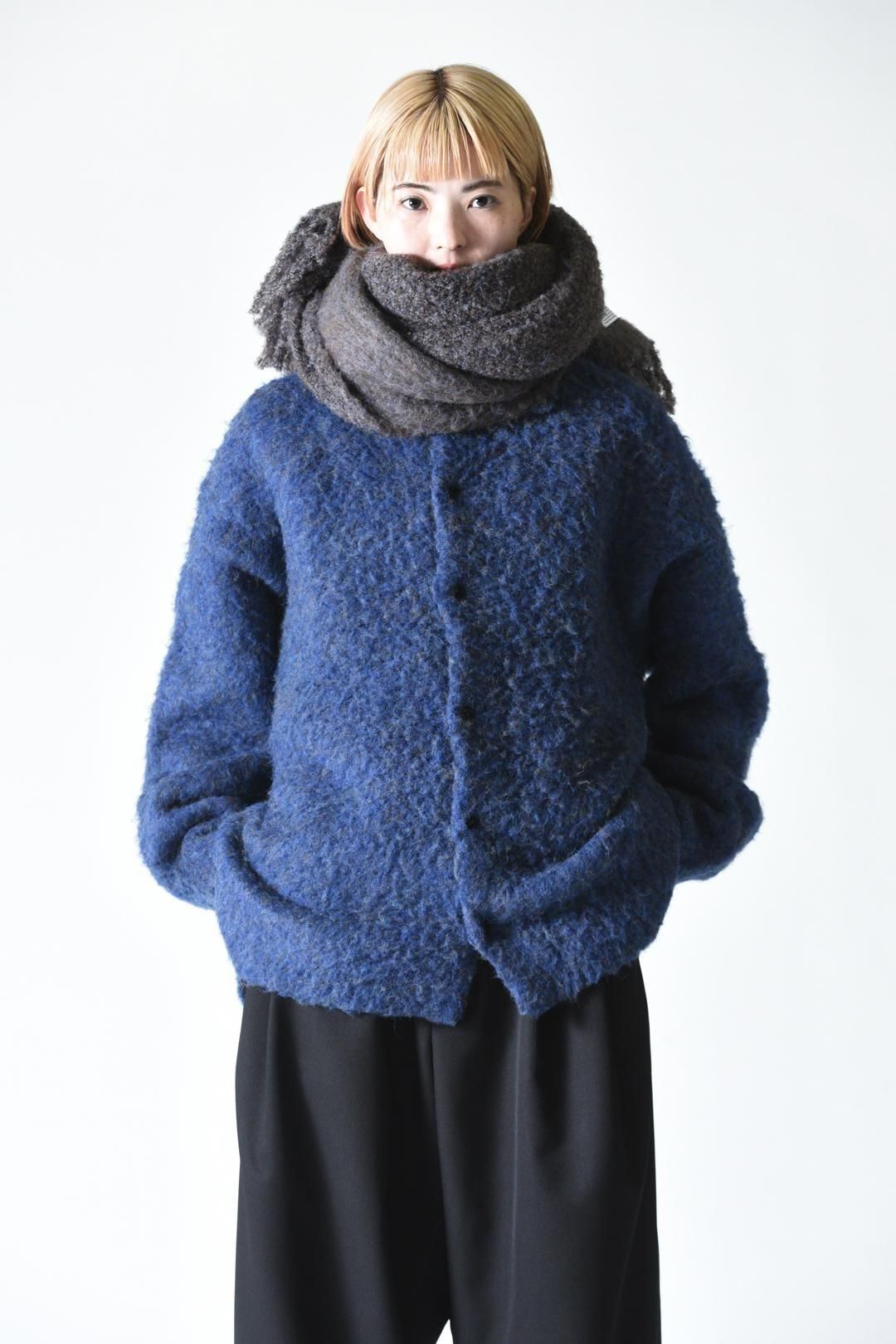 開封済み　STUD ロングフラップ　wynn レアデック ロングジップウォレット「京桜」【W-48K】 花山 長財布 レザー