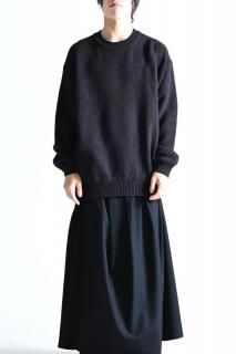 crepuscule Wool Kanoko Pullover Black