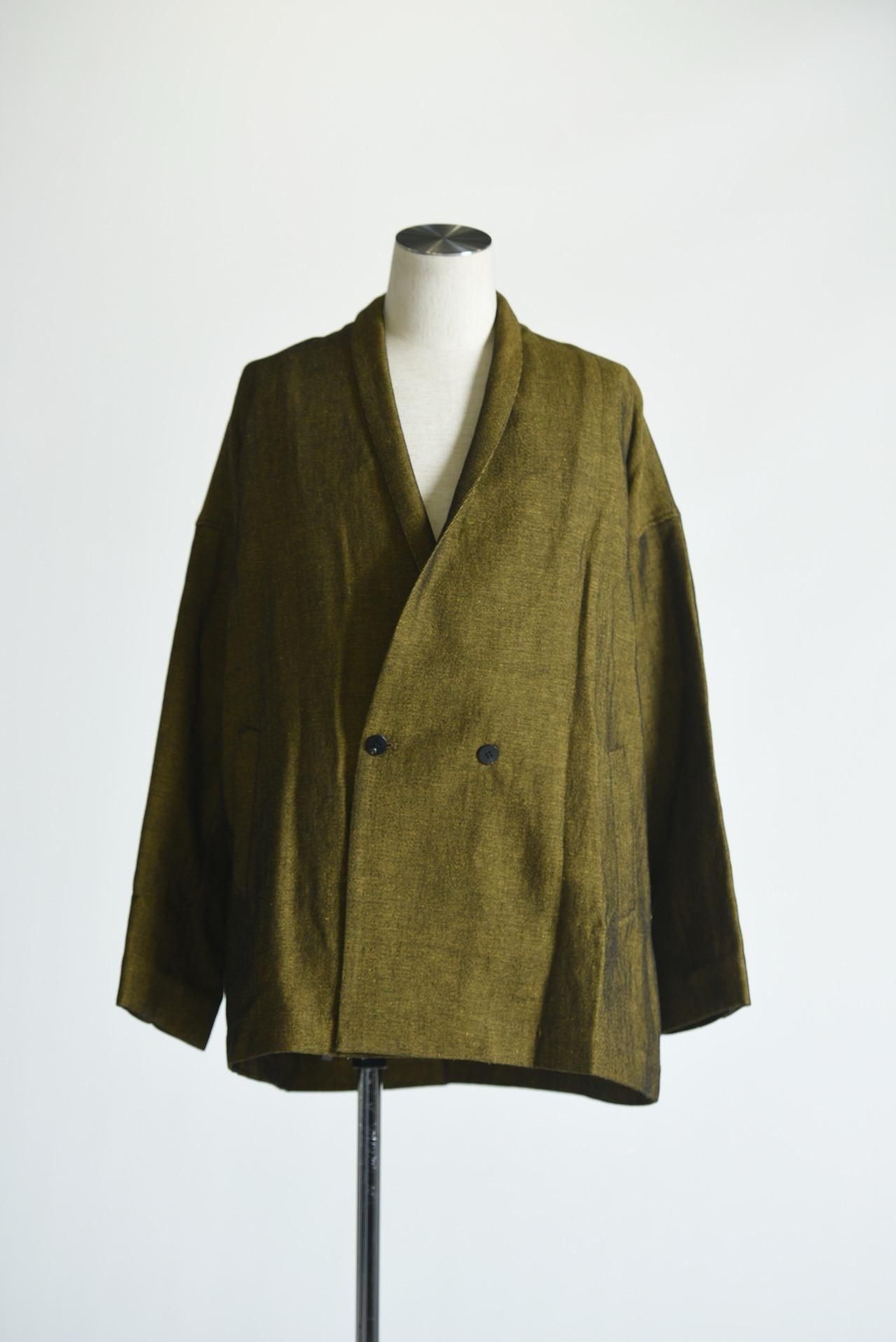 YANTOR Linen Wool Jacket Yellow - BISHOOL,Edwina Horl,My Beautiful