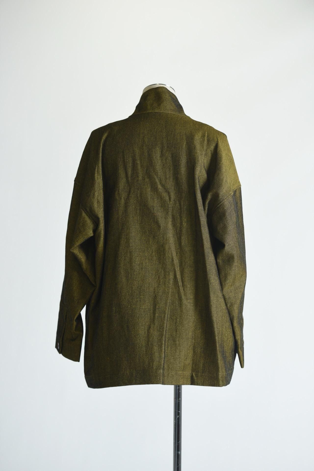 YANTOR Linen Wool Jacket Yellow - BISHOOL,Edwina Horl,My Beautiful