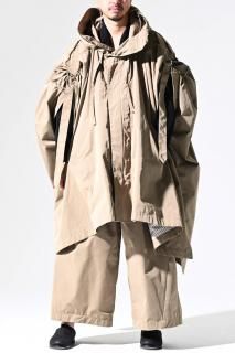 マイビューティフルランドレット ダウンオーバーロングコート　カーキ　ユニセックス 楽天市場】my beautiful landlet マイ ビューティフル ランド