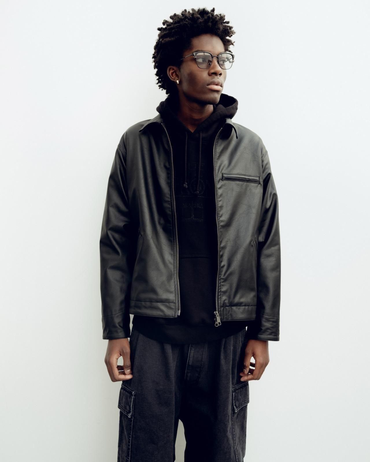 ESSAY BLACK WORK ZIP JACKET - BISHOOL,Edwina Horl,My Beautiful