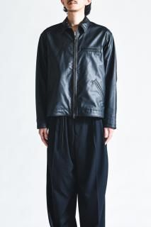 ESSAY BLACK WORK ZIP JACKET