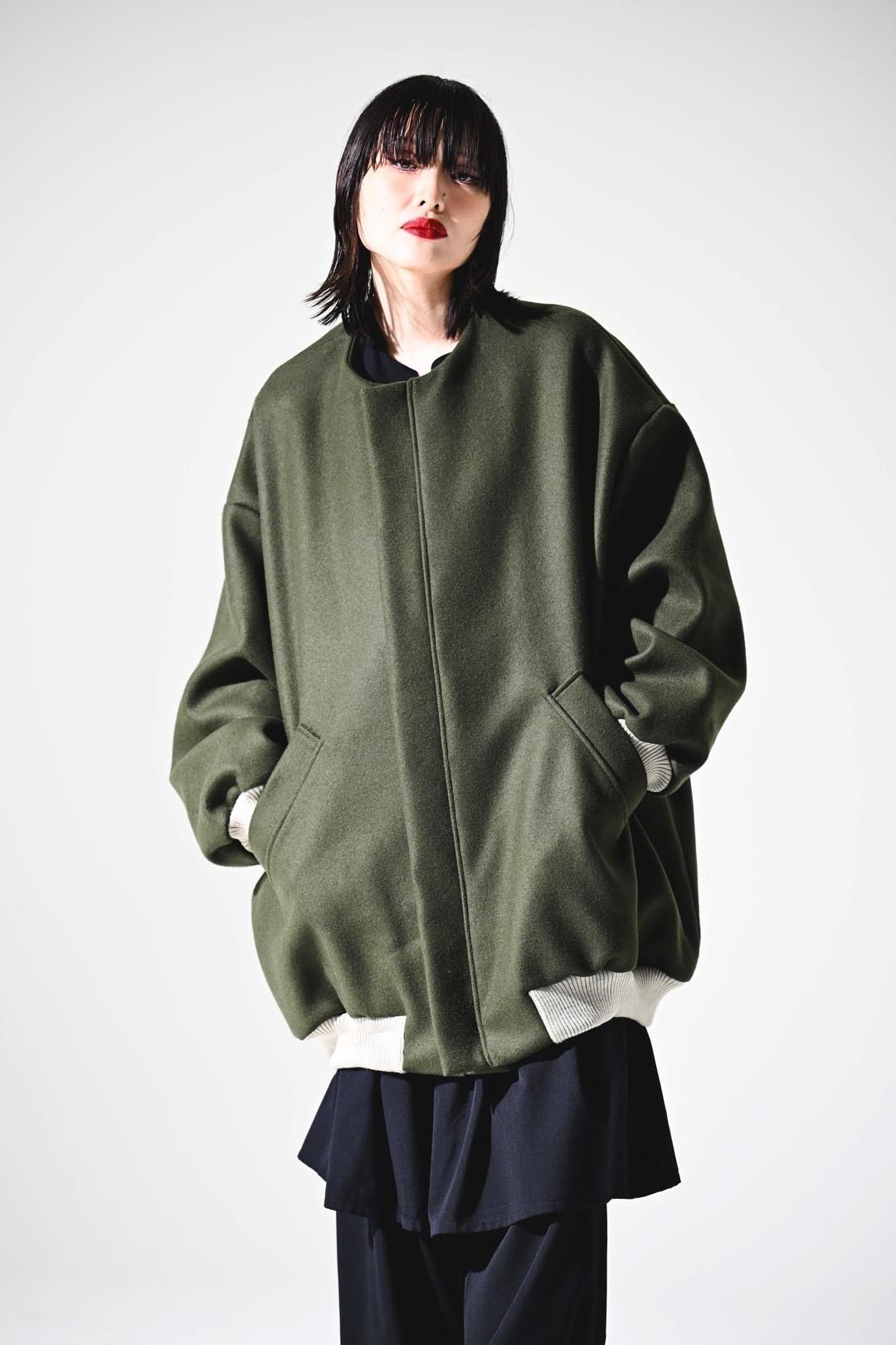 BISHOOL Melton Bomber Jacket green - BISHOOL,Edwina Horl,My