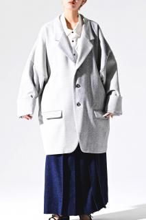 NEPHOLOGIST Cloud Tier Huge Jacket ver.Herringbone mix gray