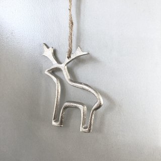 bloomingville  metal deer ornament 