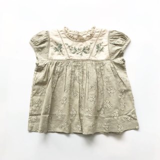 littlecottonclothes ella blouse zinnia floral 