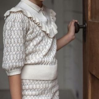 <img class='new_mark_img1' src='https://img.shop-pro.jp/img/new/icons20.gif' style='border:none;display:inline;margin:0px;padding:0px;width:auto;' />Last1! soor ploom nancy knit top natural  30%off