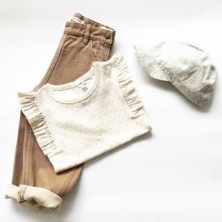 soor ploom frill tee tulip print 