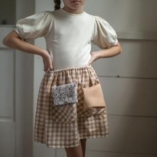 <img class='new_mark_img1' src='https://img.shop-pro.jp/img/new/icons20.gif' style='border:none;display:inline;margin:0px;padding:0px;width:auto;' />Last1! soor ploom emelia skirt gingham  30%off