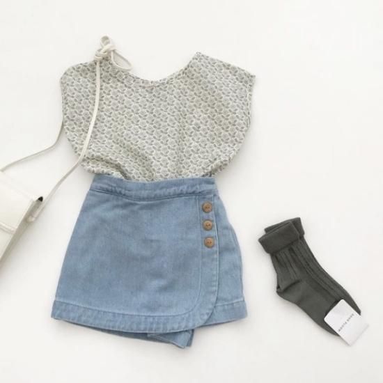 soor ploom Olive Skort 8Y - キッズ服女の子用(90cm~)