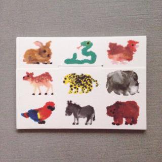 ★10 wild Animals postcards                                  