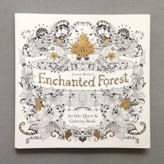 EnchantedForestAnInkyTreasure Huntand Coloring Book        6ͽꤴͽ            