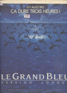 グラン・ブルー　グレート・ブルー完全版 映画パンフレット リュック・ベッソン ロザンナ・アークエット ジャン=マルク・バール ジャン・レノ