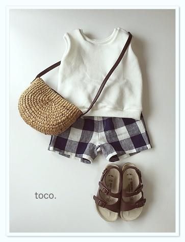 【ダウンロード版】型紙　Basic　ショートパンツ　サイズ130　310円（税抜） - toco. pattern shop