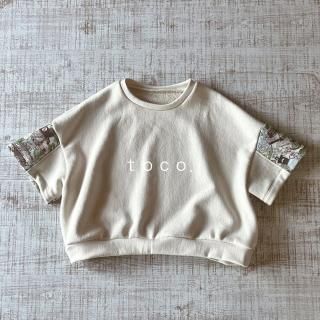 ڥǡ۷  Line sleeve wide T  130