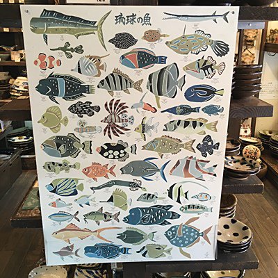 べにきち　琉球の魚ポスター - 鍵石 - キーストンオンラインストア