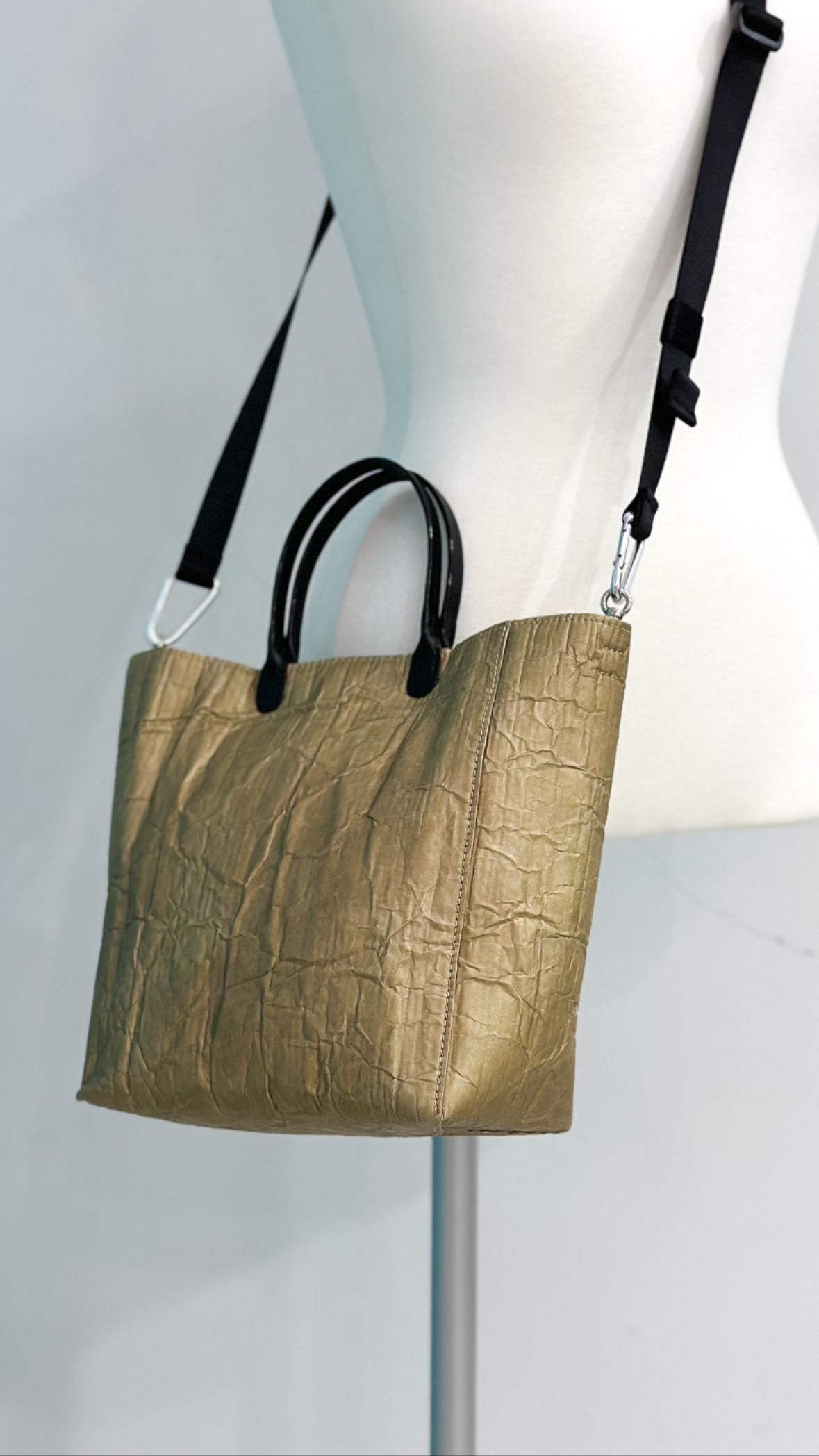 cardboard tote bag