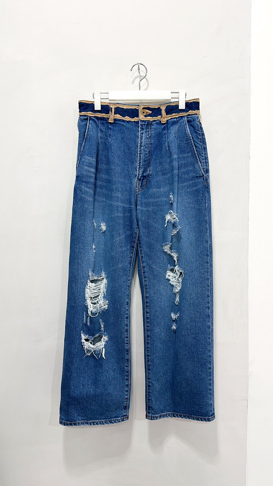 <img class='new_mark_img1' src='https://img.shop-pro.jp/img/new/icons47.gif' style='border:none;display:inline;margin:0px;padding:0px;width:auto;' />Paper Patch : DENIM PANTS 