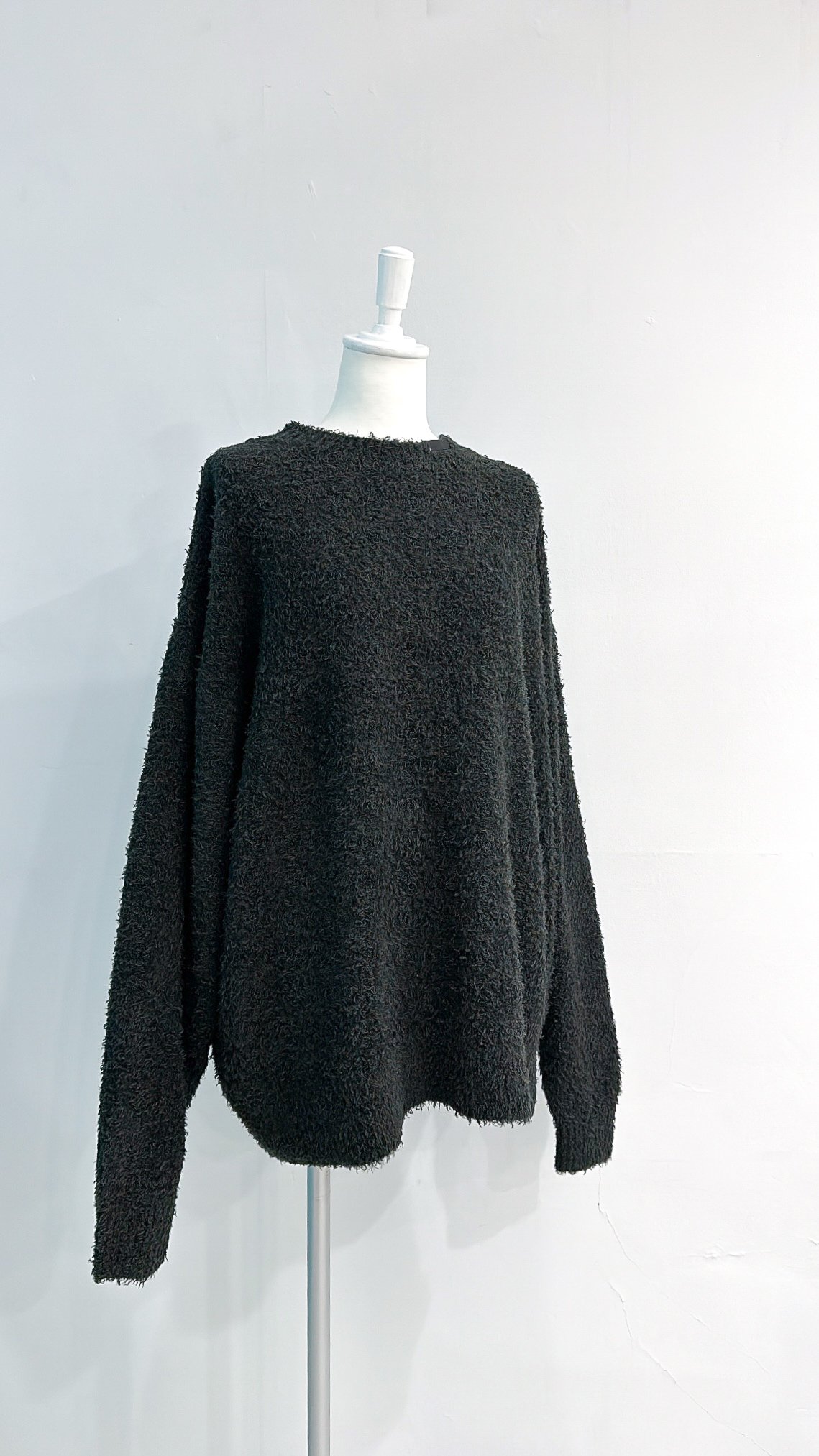 Cotton Shaggy : Pullover knit