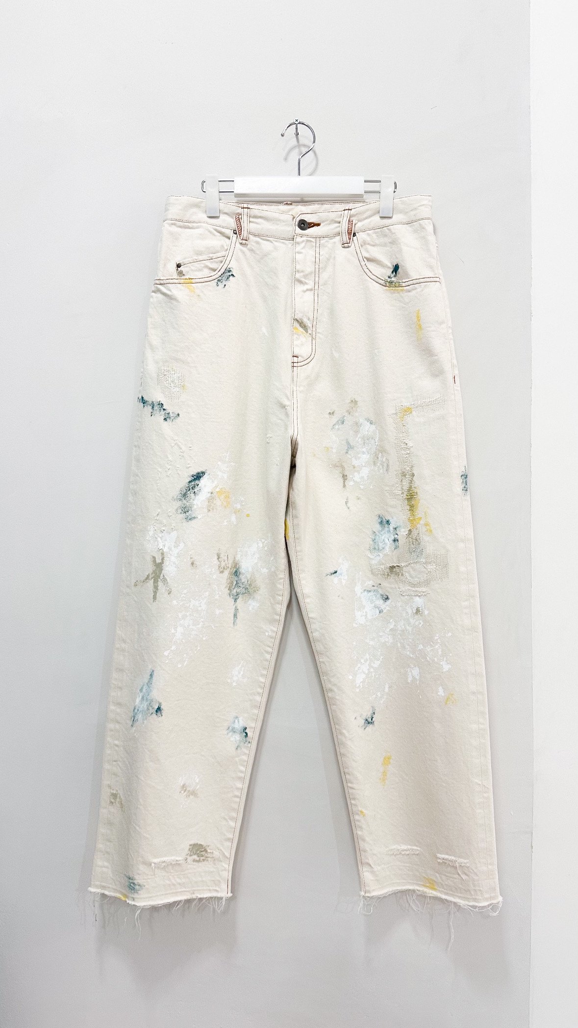 <img class='new_mark_img1' src='https://img.shop-pro.jp/img/new/icons47.gif' style='border:none;display:inline;margin:0px;padding:0px;width:auto;' />KAMATA DENIM TROUSERS TYPE01 -Remake Paint Vintage-