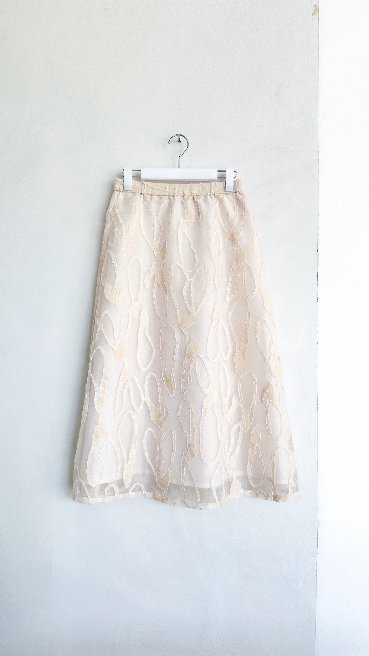 <img class='new_mark_img1' src='https://img.shop-pro.jp/img/new/icons47.gif' style='border:none;display:inline;margin:0px;padding:0px;width:auto;' />Washi Organdy Skirt