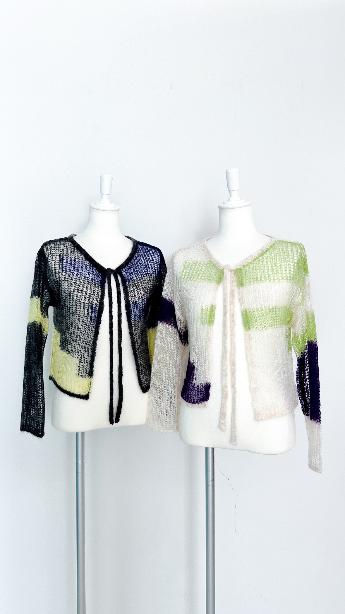 <img class='new_mark_img1' src='https://img.shop-pro.jp/img/new/icons47.gif' style='border:none;display:inline;margin:0px;padding:0px;width:auto;' />patchwork knit cardigan