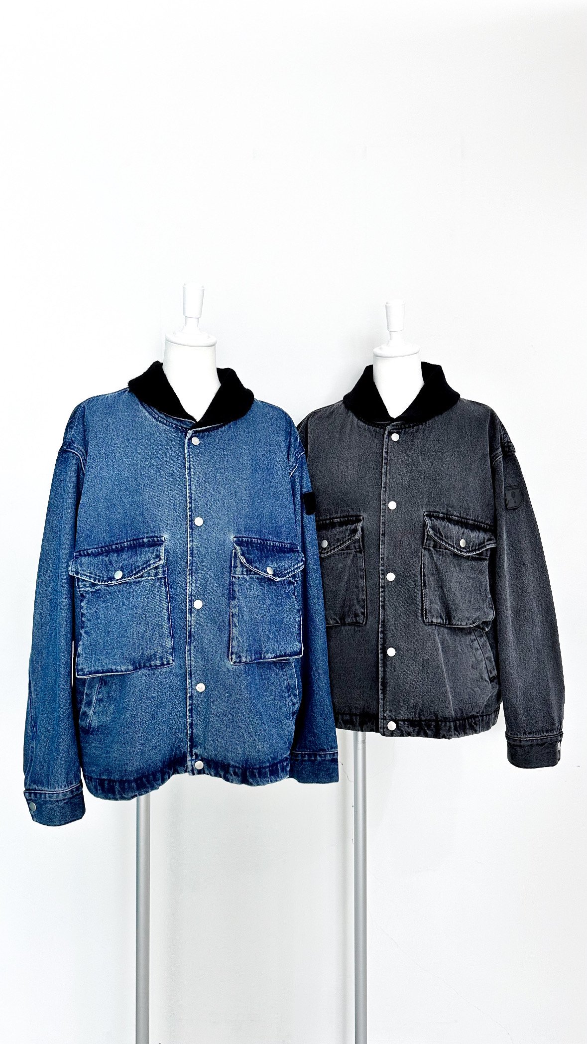 FLOAT DENIM BLOUSON