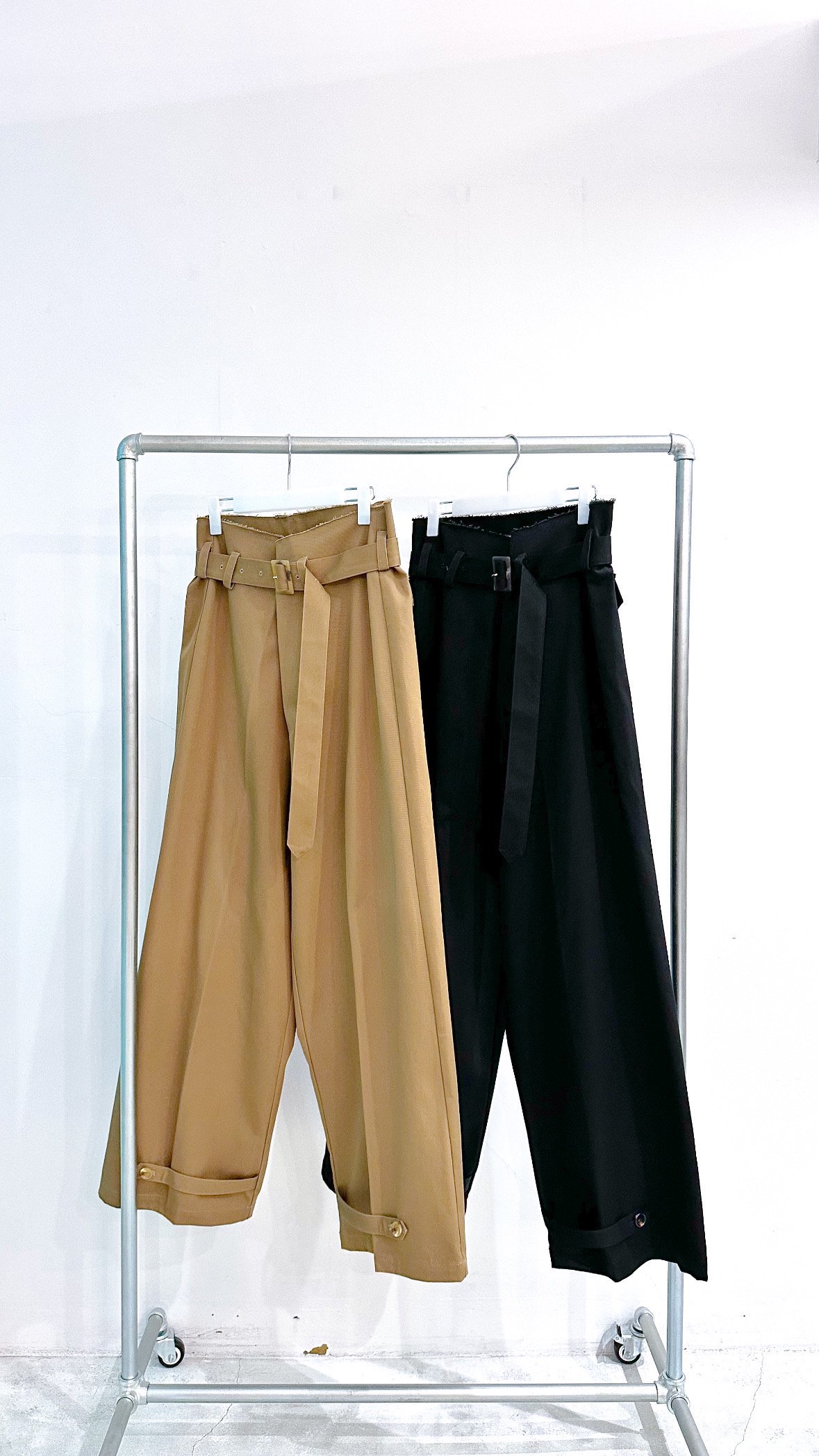 Fold Straight Trousers