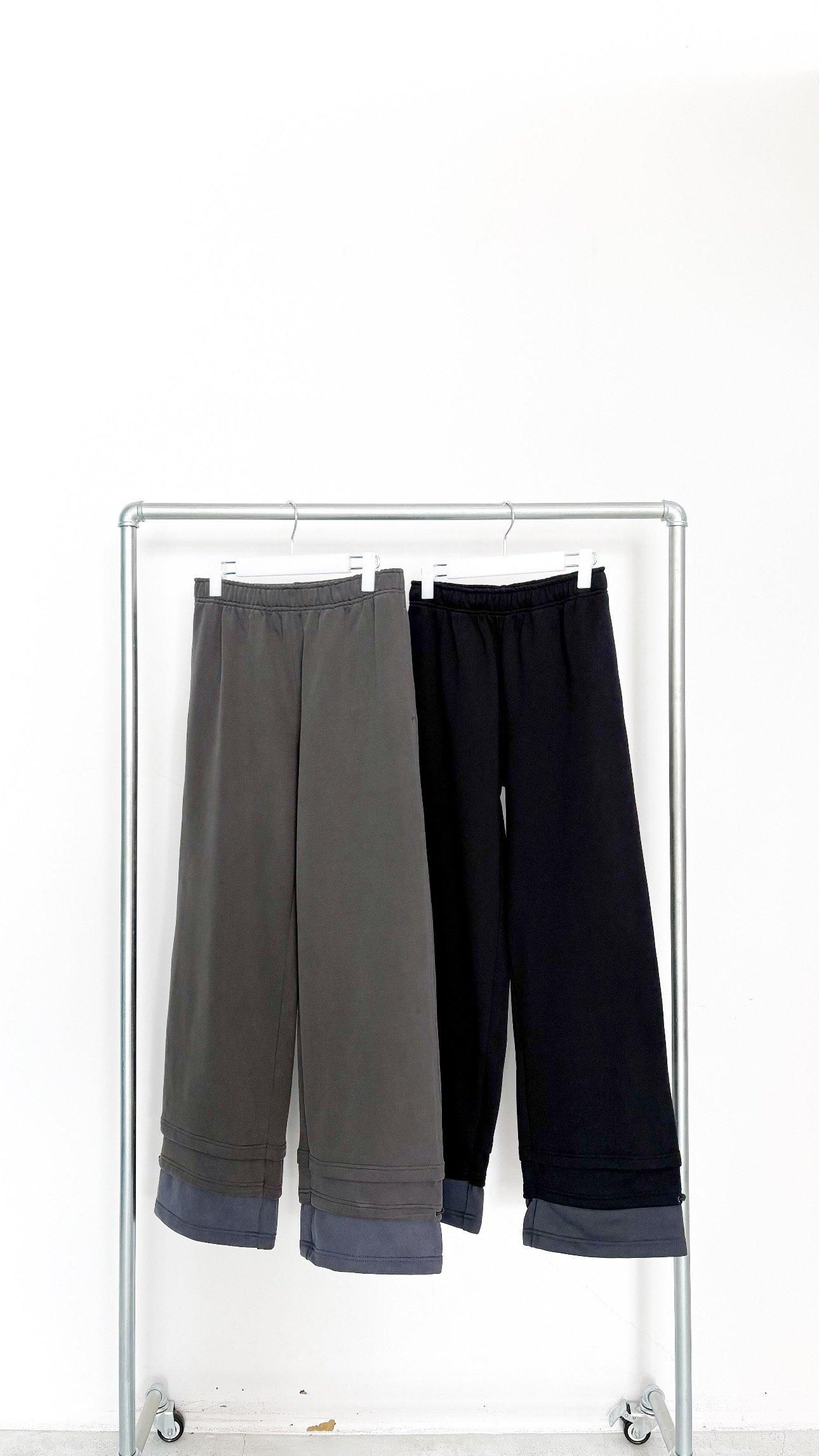 パーティを彩るご馳走や PERVERZE (パーバーズ) 通販 Step Layered Sweat Pants - soon パンツ