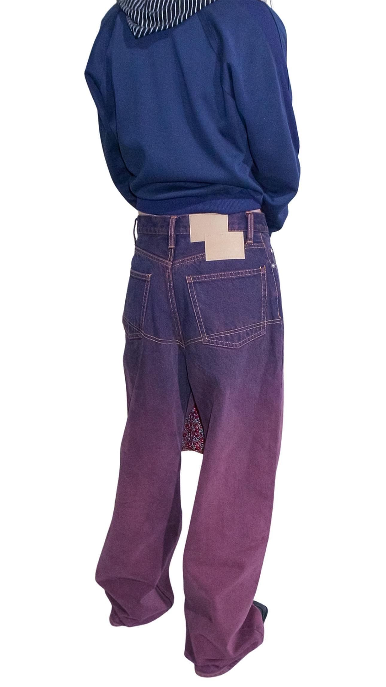 PERVERZE (パーバーズ) 通販 High-rise Wide-Leg Denim - soon