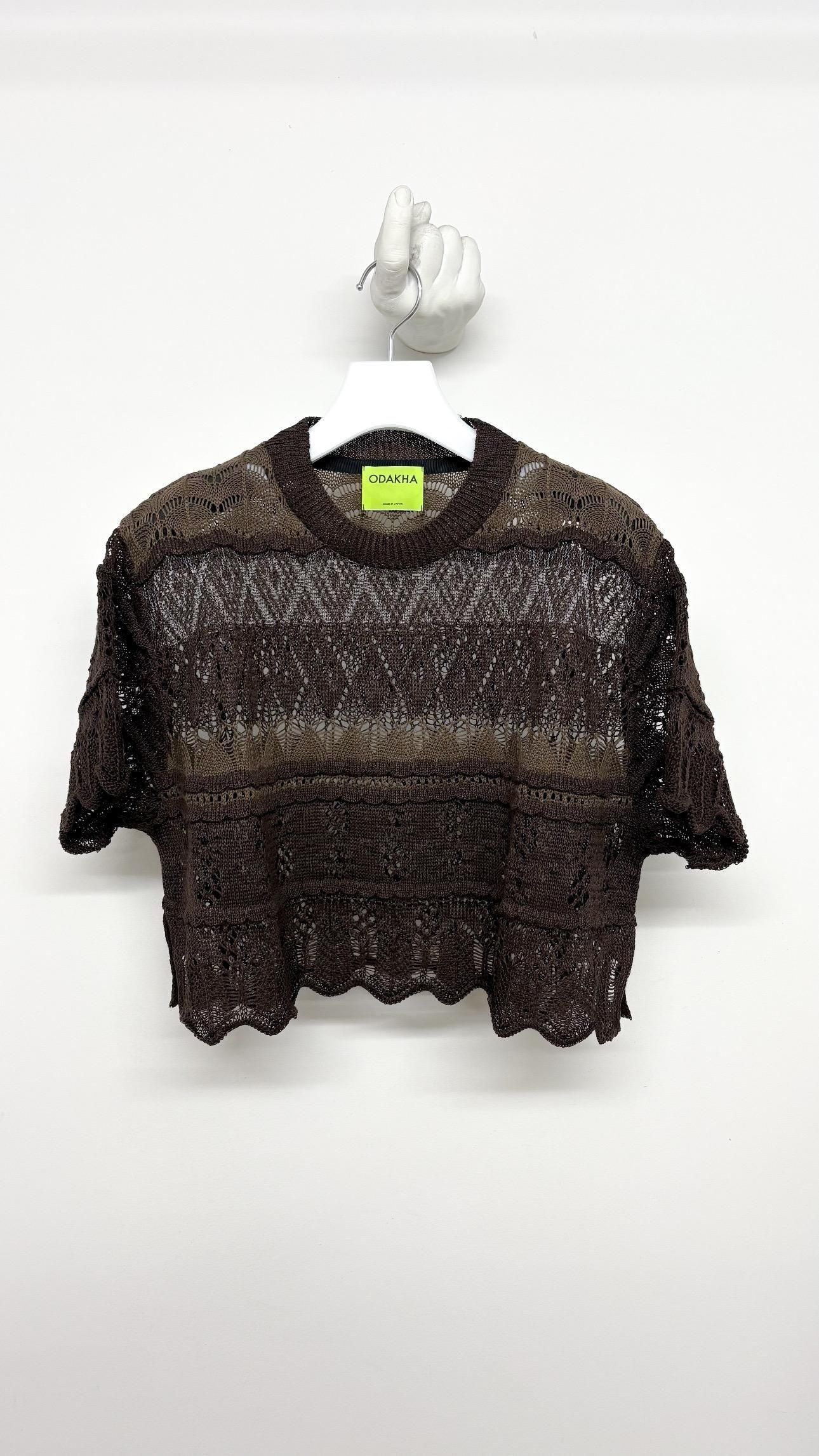 crazy lace short knit