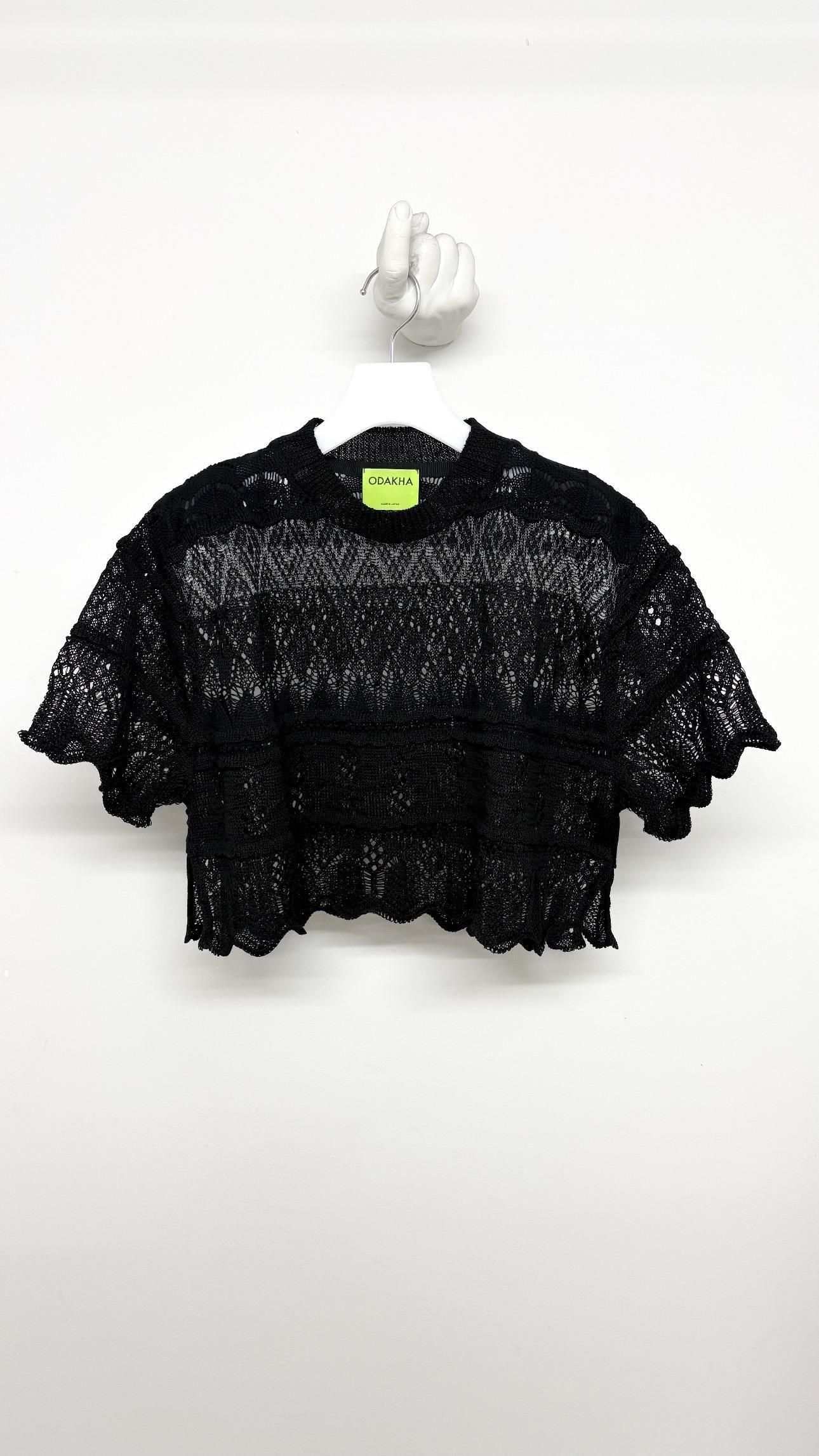 crazy lace short knit