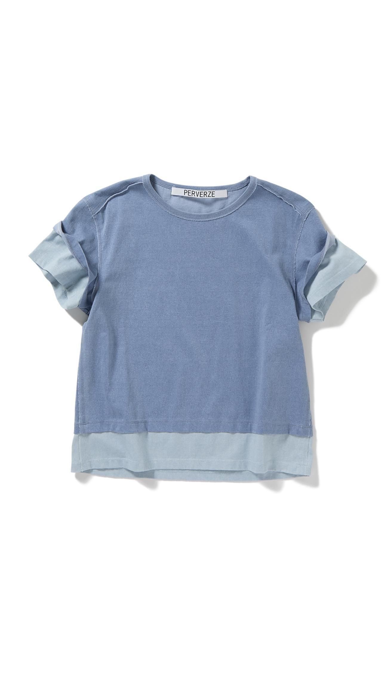 <img class='new_mark_img1' src='https://img.shop-pro.jp/img/new/icons47.gif' style='border:none;display:inline;margin:0px;padding:0px;width:auto;' />Double Layered Tee